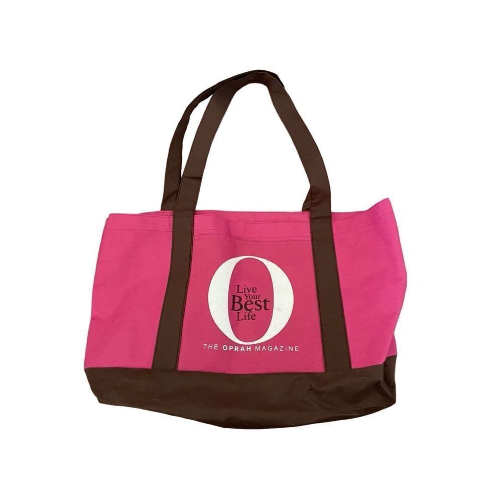 Oprah Magazine Canvas Tote Bag Purse Vacation Travel